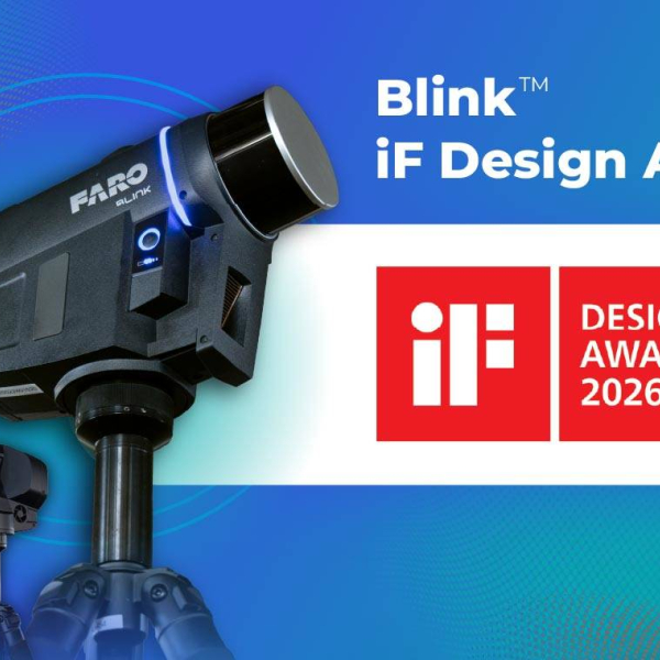 Лазерний сканер FARO Blink відзначено нагородою iF Design Award 2026