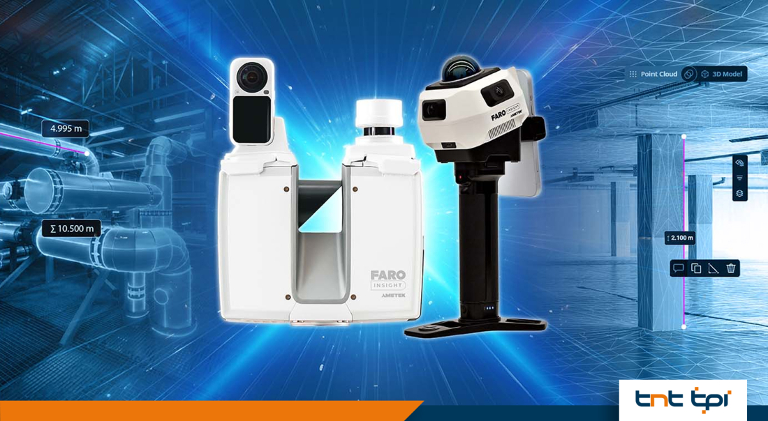 FARO INSIGHT представляє нові рішення для фіксації реальності та оновлення робочих процесів.