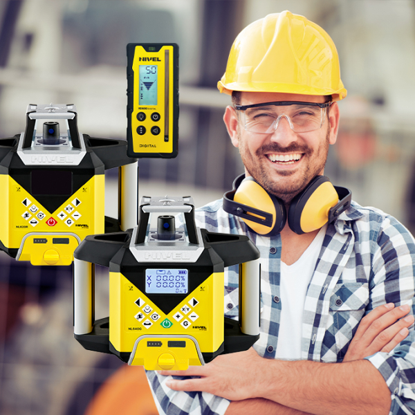 Nivel System NL600 DIGITAL — нові ротаційні лазерні нівеліри для професіоналів