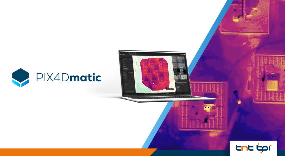 Обробка тепловізійних даних у PIX4Dmatic