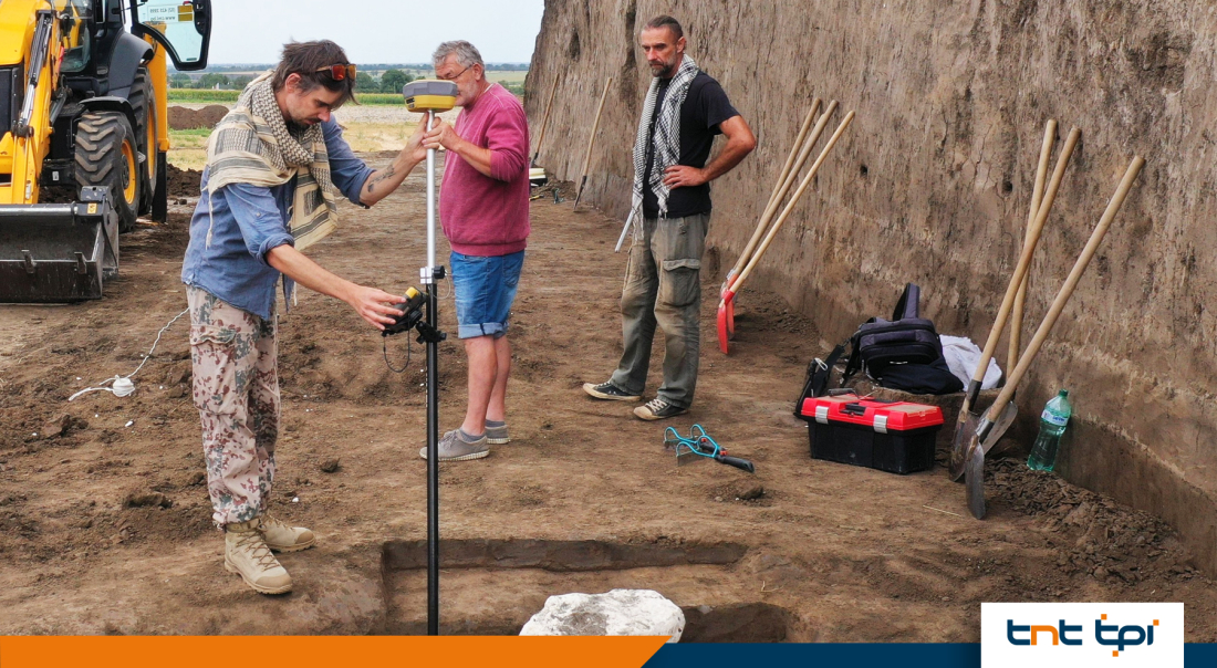 Технології TOPCON в археології