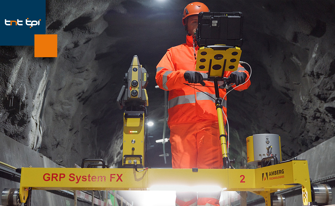 Topcon та Amberg Technologies об'єднують зусилля для створення інтегрованих рішень у сфері залізниць та тунелів