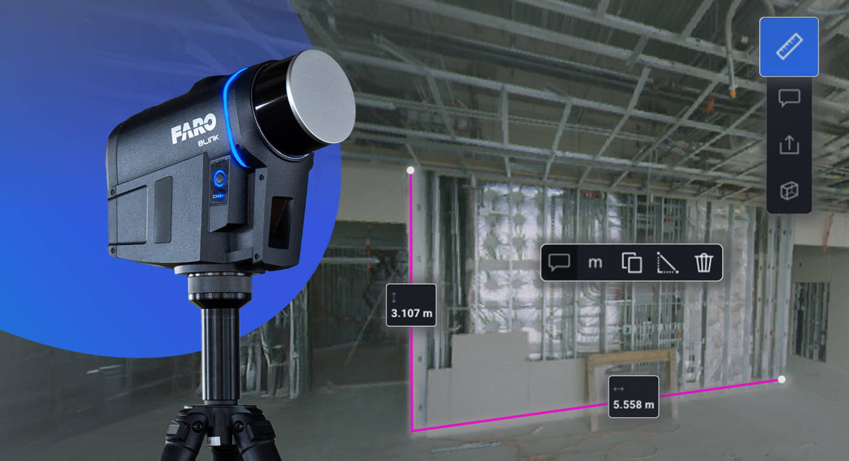 Лазерний 3D сканер FARO Blink