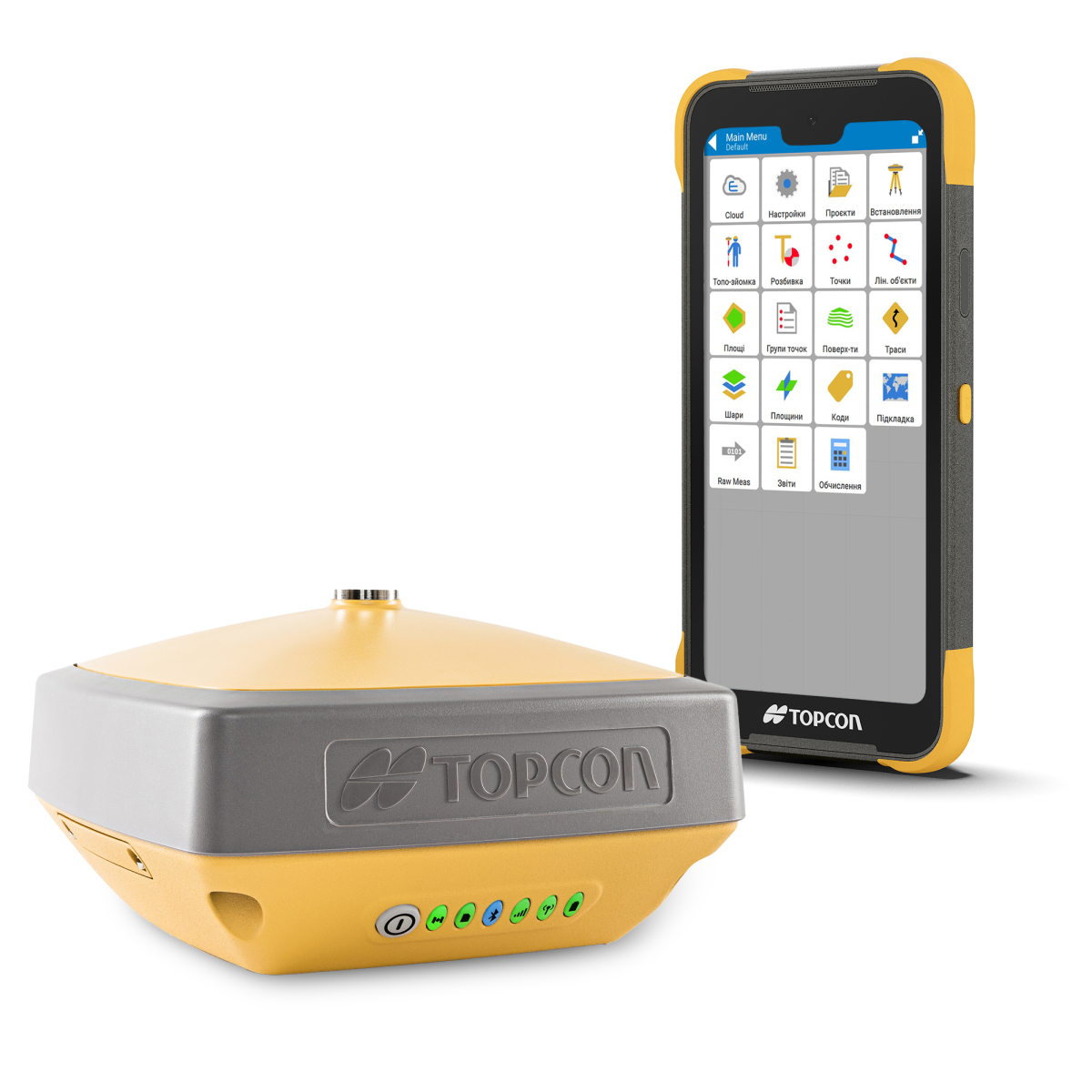 TOPCON HiPer VR  - Комплект RTK з контролером FC-700 та TOPCON Field
