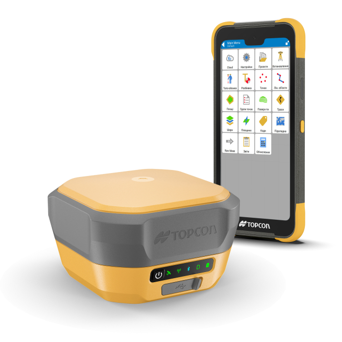 TOPCON HiPer XR  - Комплект RTK з контролером FC-700 та TOPCON Field Mobile TOPCON HiPer XR  - Комплект RTK з контролером FC-700 та TOPCON Field Mobile