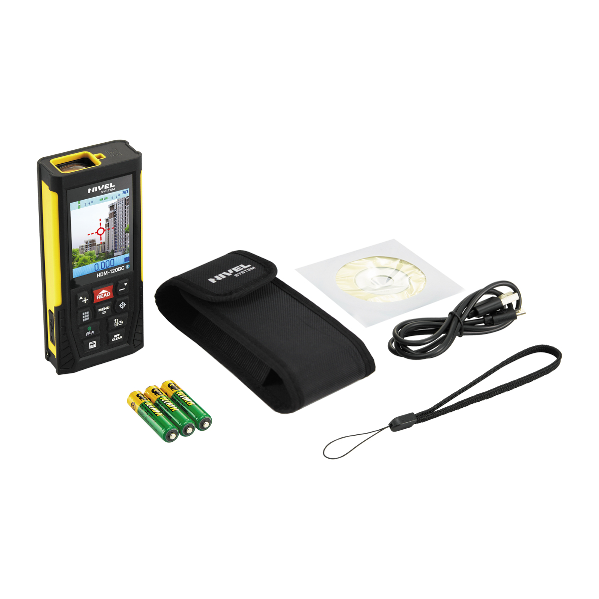 Рулетка лазерна Nivel System HDM-120BC