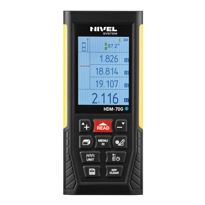 Рулетка лазерна Nivel System HDM-70G Рулетка лазерна Nivel System HDM-70G