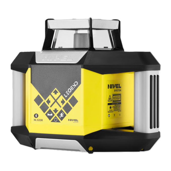 Нівелір лазерний ротаційний Nivel System NL320R Digital