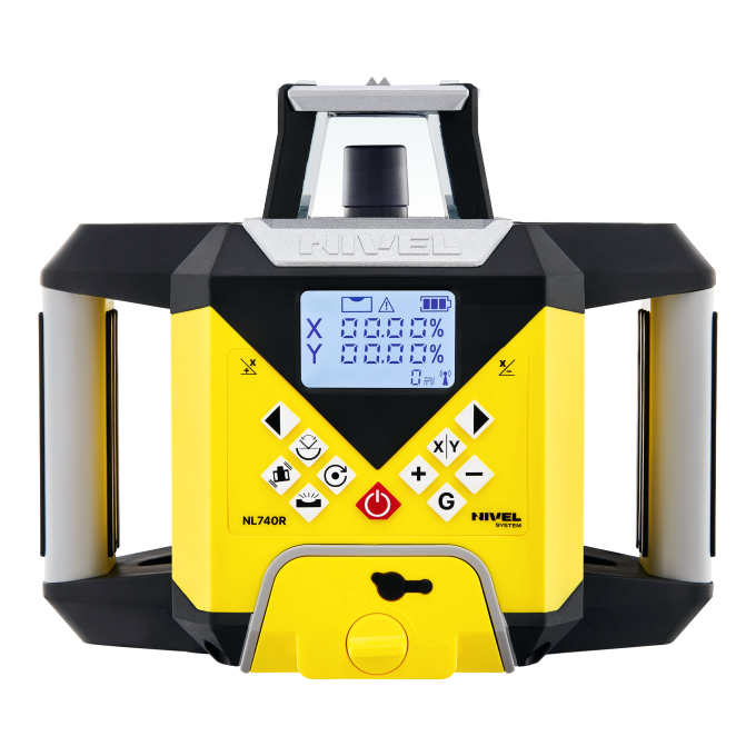Нівелір лазерний ротаційний Nivel System NL740R Digital Нівелір лазерний ротаційний Nivel System NL740R Digital