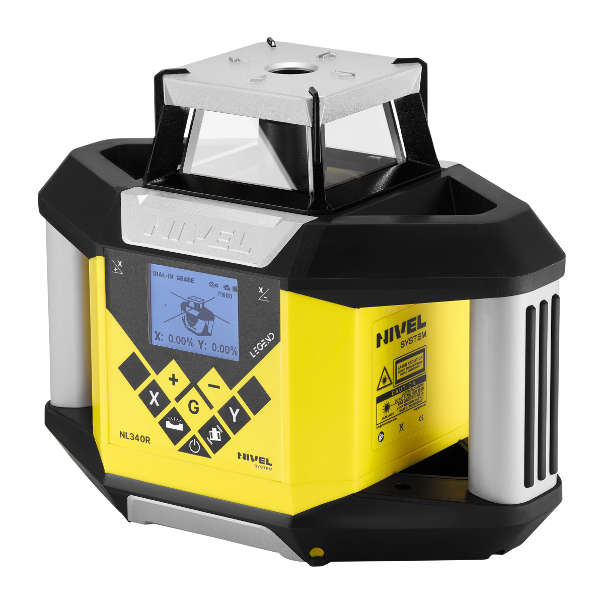 Нівелір лазерний ротаційний Nivel System NL340R Digital