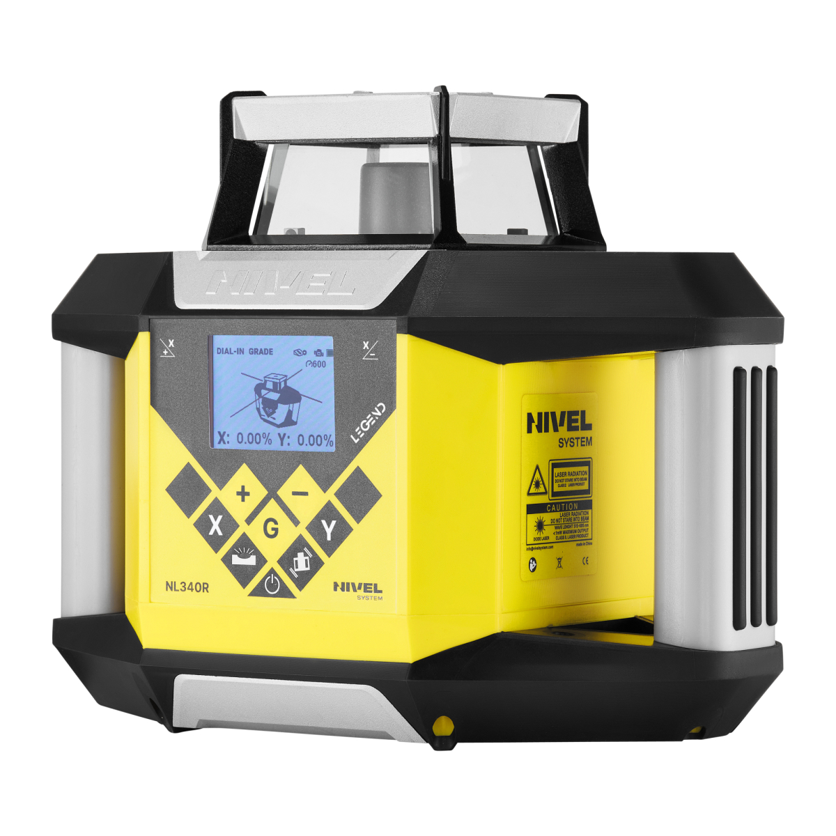 Нівелір лазерний ротаційний Nivel System NL340R Digital