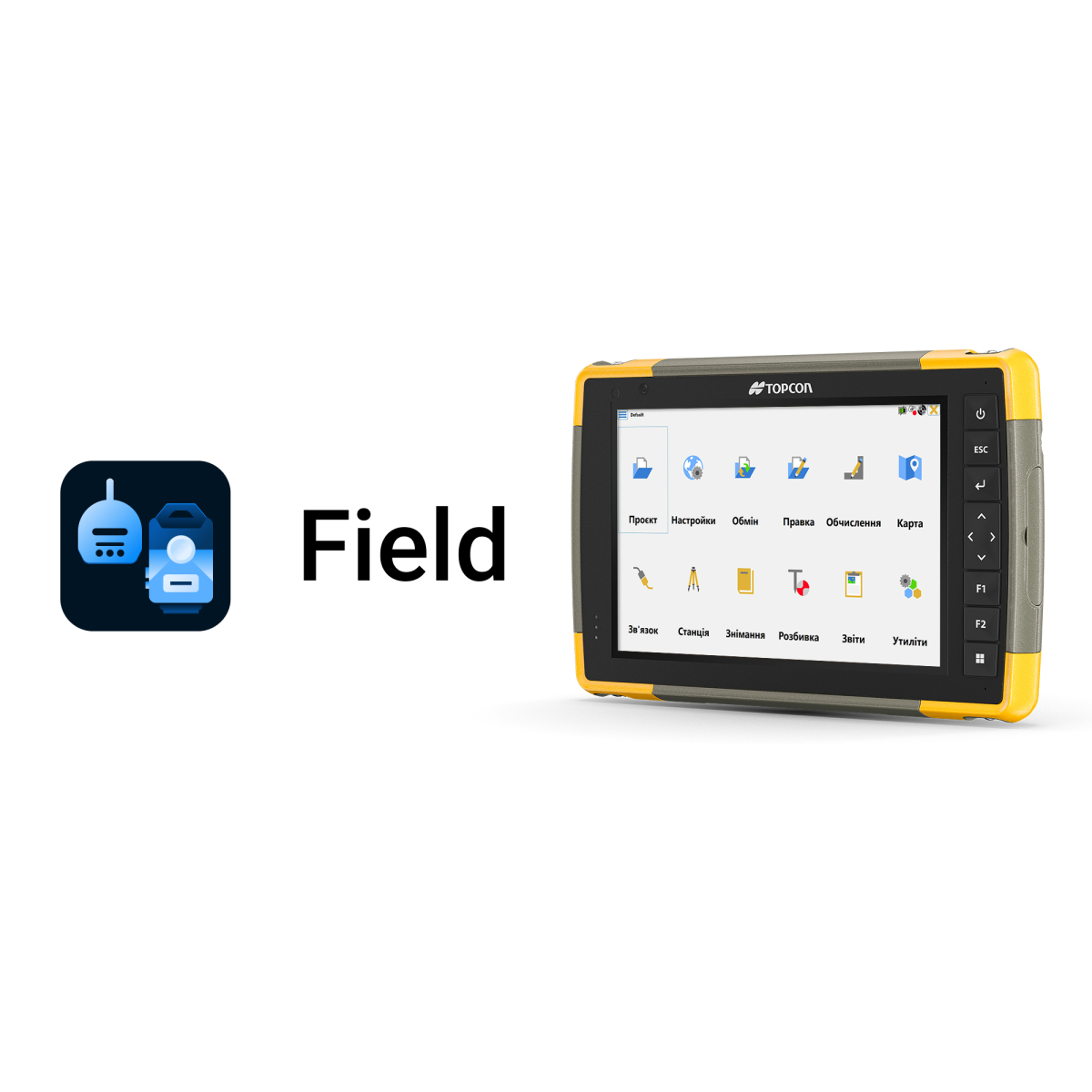 TOPCON Field для тахеометрів та нівелірів