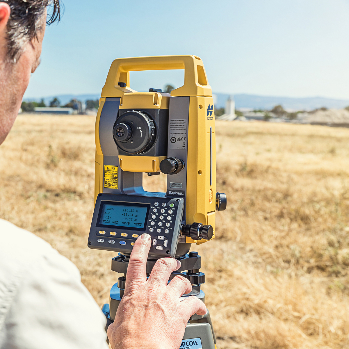 Тахеометр електронний TOPCON GM-103 (EL)