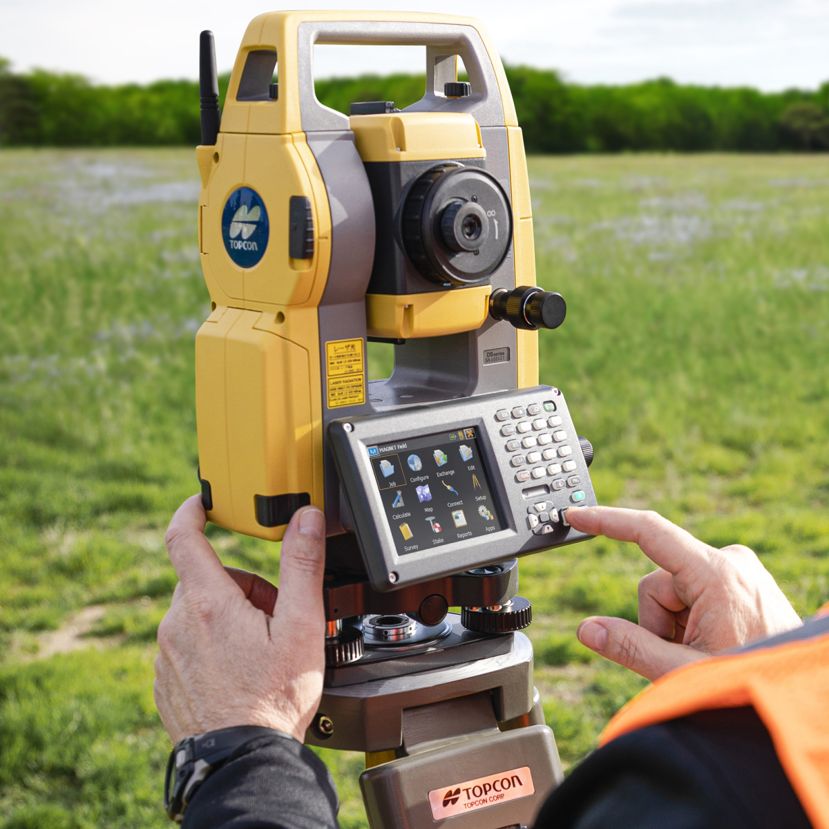Тахеометр електронний TOPCON OS-203 (TEB)