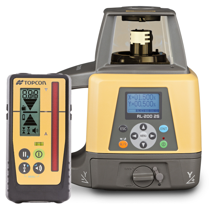 Нівелір лазерний ротаційний TOPCON RL-200 2S DIGITAL