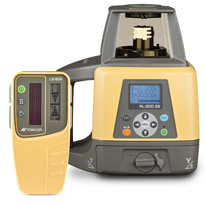Нівелір лазерний ротаційний TOPCON RL-200 2S (LS-80X) Нівелір лазерний ротаційний TOPCON RL-200 2S (LS-80X)