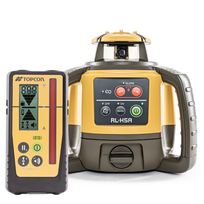 Нівелір лазерний ротаційний TOPCON RL-H5A DIGITAL